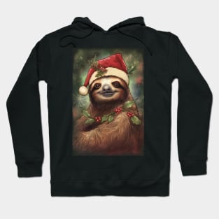 Christmas Sloth Hoodie